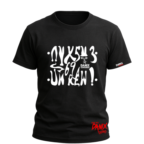 Tshirt Message Caché : ON KEN ? [DANIX CENSORED]